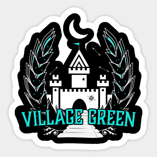 Village Castle Sticker by VillageGreen